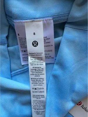 Lululemon Align No Line High Rise 25” Smoothie Wash Blueberry Size 8 NWT thumbnail 7