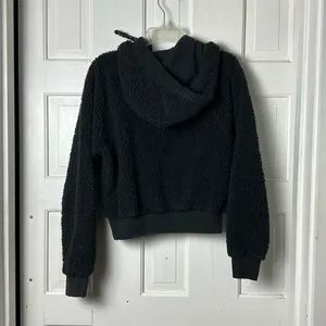 Lululemon quarter zip Sherpa hooded kangaroo pocket Size 4 thumbnail 7