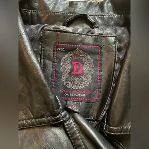 Doll House Leather Jacket. Size says M, fits like a small. Smoke free home. thumbnail 2