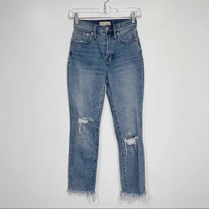 Madewell The Perfect Vintage Jean‎ High Rise In Parnell Wash K7549 thumbnail 3