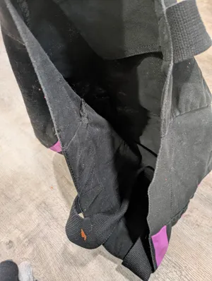 Vintage Victoria's Secret PINK Black Tote Bag thumbnail 5