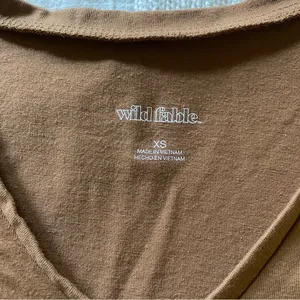 Wild Fable short sleeve crop top orange thumbnail 3