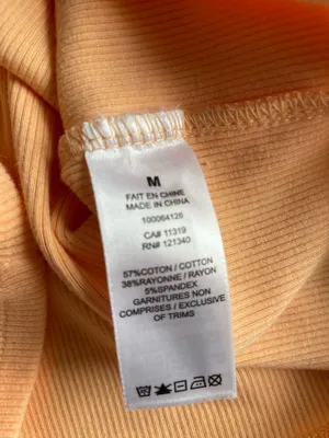 Garage Orange Malibu baby tee thumbnail 6