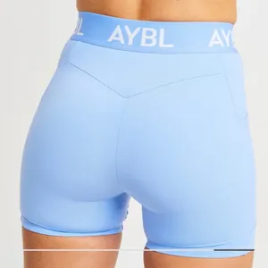 ABYL BLUE‎ NWT TRAINING SHORTS SIZE MEDIUM Blue thumbnail 3