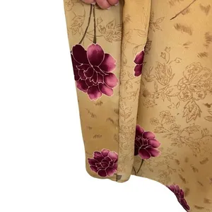 Laura Scott Vintage Boho Grunge‎ 90s Teacher Floral Maxi Dress Sleeveless Gold Phoebe Buffay thumbnail 5