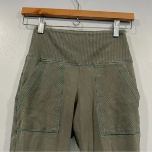 Aerie Green Jogger Pants Size Small thumbnail 3