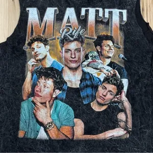 Matt Rife Cutoff Shirt Unisex Women’s Medium thumbnail 2