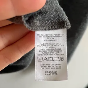 [Ann Taylor Factory] NWT Heather Gray Flutter Sleeve Long Sleeve Shirt thumbnail 7