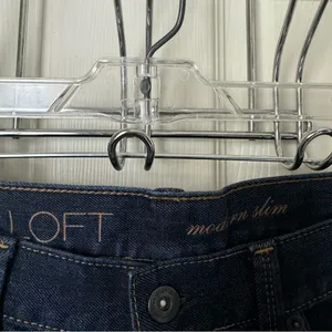 LOFT Size 4 Modern Slim Casual Straight Jeans Normcore Smart Casual Minimalist thumbnail 4