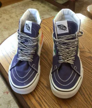 Vans Off the Wall X Crayola SK-8 Hi Mashup Melt sz Womens 5.5 thumbnail 1