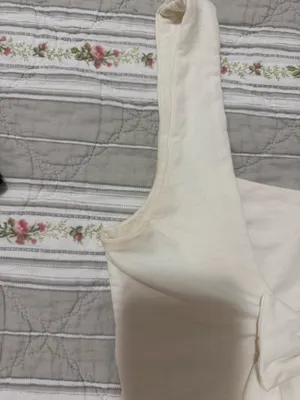 Edikted White Going Out Tank Bow Back thumbnail 3