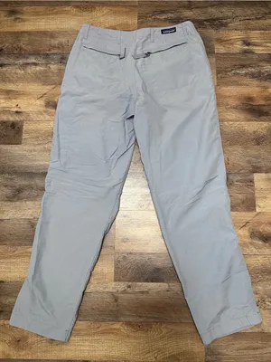 Patagonia Light Gray Women’s Cargo Pants 100%Nylon 100% Polyamide Size 8 thumbnail 4