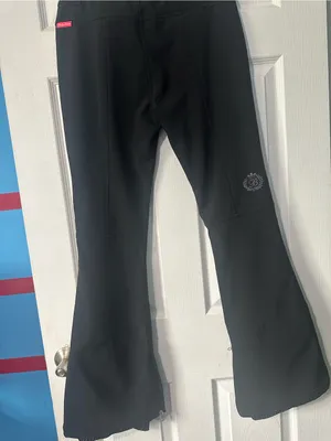 Betty Rides Black Flared Ski/Snowboard Pants thumbnail 6