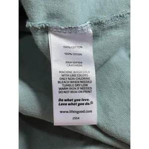 EUC Women Life is Good crusher tee call me old fashioned short sleeve blue sz XL thumbnail 8