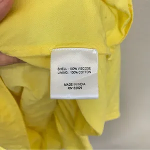 Revolve Majorelle‎ Yellow Tiered Hem Slip Resortwear Sundress Size XL thumbnail 6