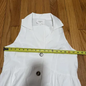 Pomander Place Tuckernuck Jules Collared Midi Sleeveless Button Front Dress thumbnail 6