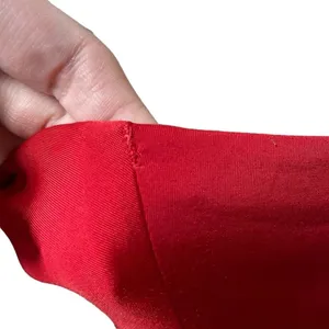 JAY GODFREY Halter Neck Jersey‎ Red Maxi Dress Gown Size 6 thumbnail 12