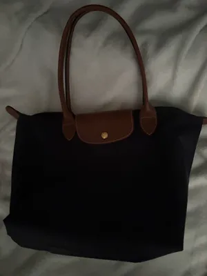 Longchamp Tote Bag Large Blue thumbnail 1