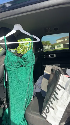 Green Prom Dress- Brand Amarra- Original Price is $800 thumbnail 4