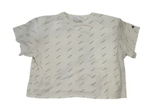 Champion Crop Cream Womens T-Shirt XXL GUC thumbnail 1