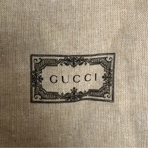Gucci canvas accessories dust bag thumbnail 2