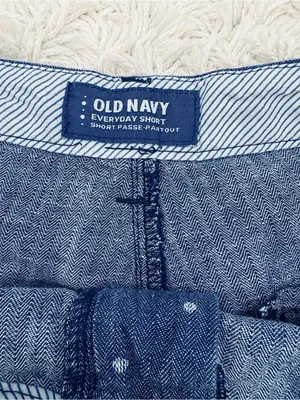 Old Navy Navy Blue Polka Dot Shorts thumbnail 5