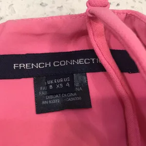 French Connection Whisper Sleeveless Asymmetric Hem Pink Mini Dress size 4 thumbnail 7