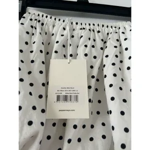 Peppermayo Heather Polka Dot Black White Bubble Skirt Set NWT Size 8 thumbnail 9