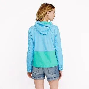 J. Crew • Blue Green Poplin Sail Jacket thumbnail 4