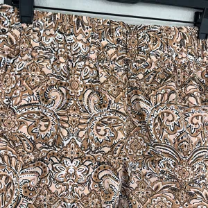 J. Crew Pull On Cotton Poplin Shorts in Ornate Paisley Size Medium thumbnail 4
