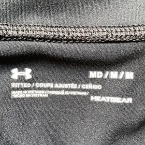 Under Armour‎ fitted Capri leggings black and white size medium thumbnail 4