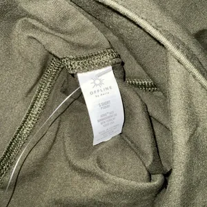 Aerie Offline Hi Rise Short Olive Leggings Size‎ Small thumbnail 5