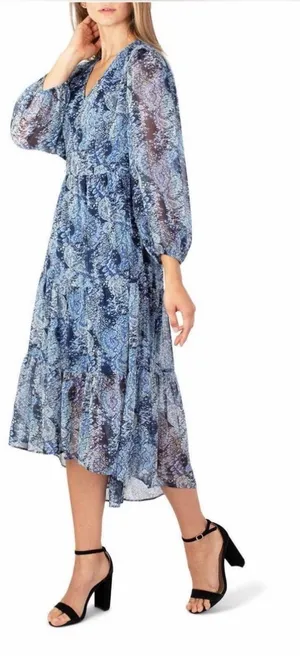 Joie Printed Parisian Paisley Maxi Dress XL NWT thumbnail 1
