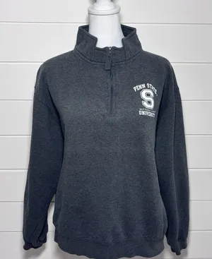 J. America Penn State Vintage NITTANY‎ LIONS University Hoodie Sweatshirt 90s L thumbnail 1