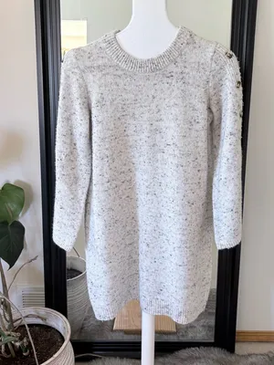 MADEWELL Donegal Long Sleeve Sweater Dress thumbnail 3