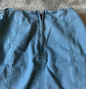 Em & Elle Boutique Blue Jean Skirt thumbnail 3