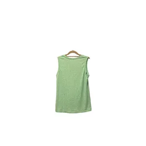 Light Green Loose Fit Tank Top Size M Sleeveless Casual thumbnail 2