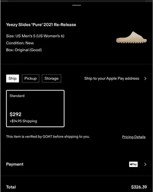 Yeezy Slides “Pure” thumbnail 8