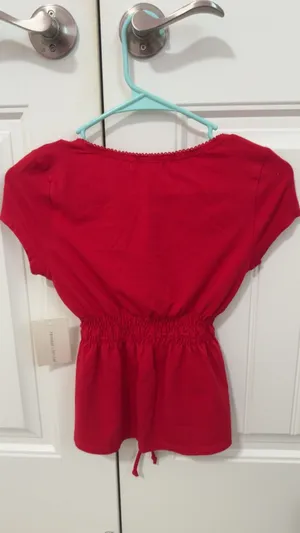 Red Babydoll Top Size XS thumbnail 2