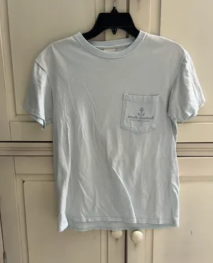 Simply Southern T-shirt Baby Blue Small thumbnail 1