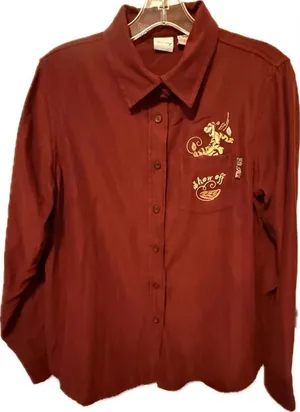 Vintage Disney Tigger Embroidered Shirt thumbnail 1