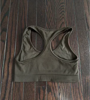 Alo Yoga Brown Sports Bra thumbnail 2
