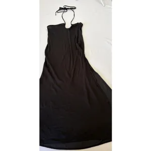 Free People Dress‎ Womens Small Black Twist Halter Tie Open Back Beachy Boho Y2K thumbnail 2