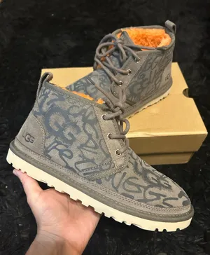 UGG Neumel Street Graffiti wool lace up ankle boots booties shoes women’s 7 new thumbnail 1