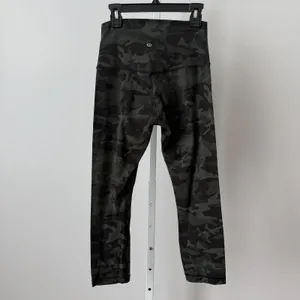 Lululemon sz 4 Align High Rise Leggings 21 Camo Heritage 365‎ Deep Coal Multi thumbnail 6