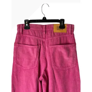 BDG High And Wide Corduroy Pants Women 26 Pink Wide Leg High Rise Streetwear Y2K thumbnail 5
