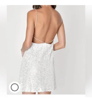 Lulus Backless Sequin Mini Dress thumbnail 3