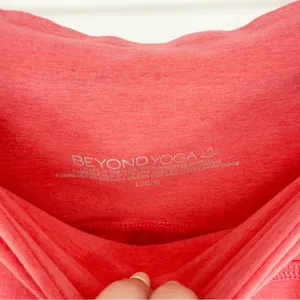 Beyond Yoga High Rise Space Dye Leggings Women's Size L Orange Activewear‎ thumbnail 5