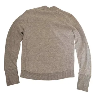Mountain Hardwear Bomber Jacket Women S Heathered Tan Wool Blend Zip Up Gorpcore thumbnail 3