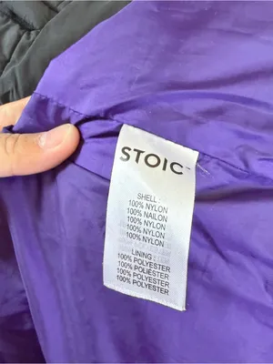 Stoic Women’s Synthetic Insulated Cropped Puffy Jacket in Black S thumbnail 7